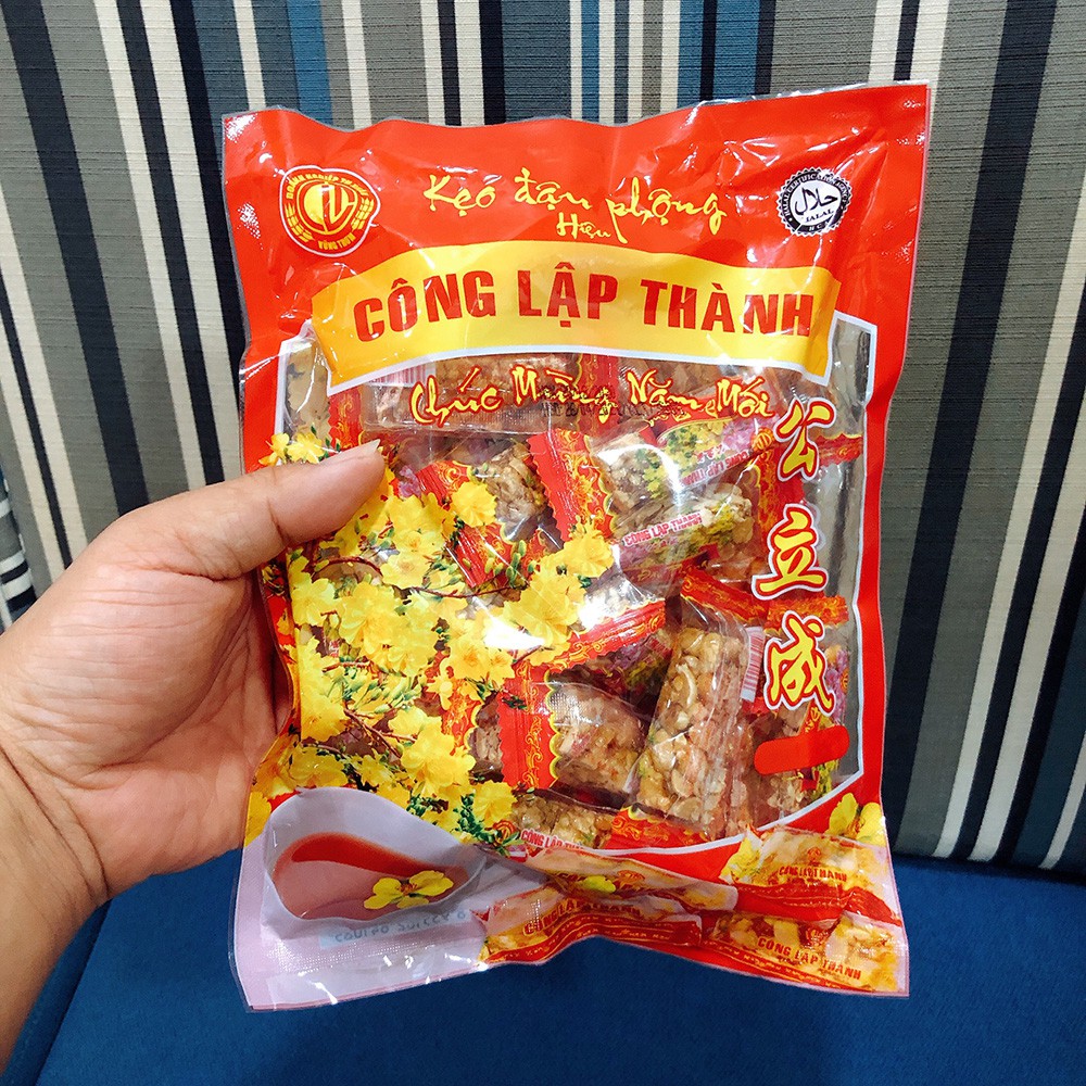 01 Bịch  Kẹo đậu phộng đặc sản Sóc Trăng Tân Lập Thành