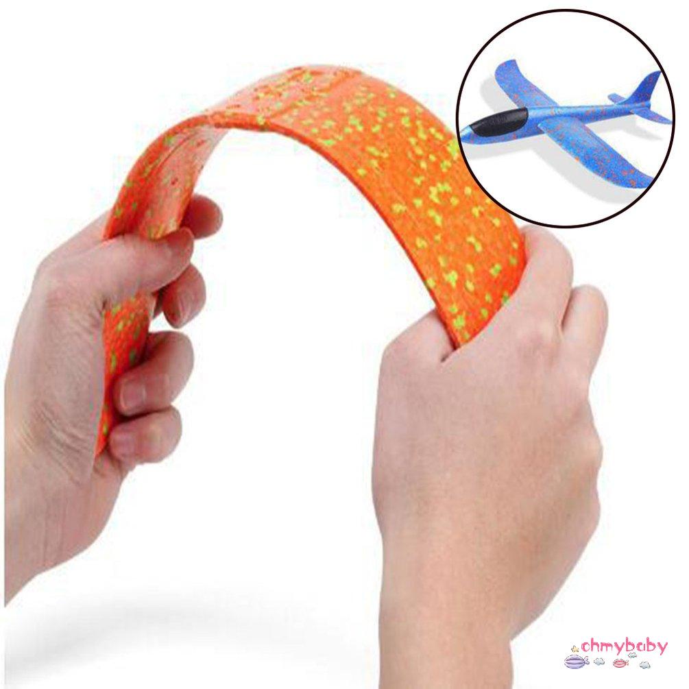 【OMB】 Led Form Airplane Hand Launch Throwing Glider Aircraft Foam EPP Airplane Toy