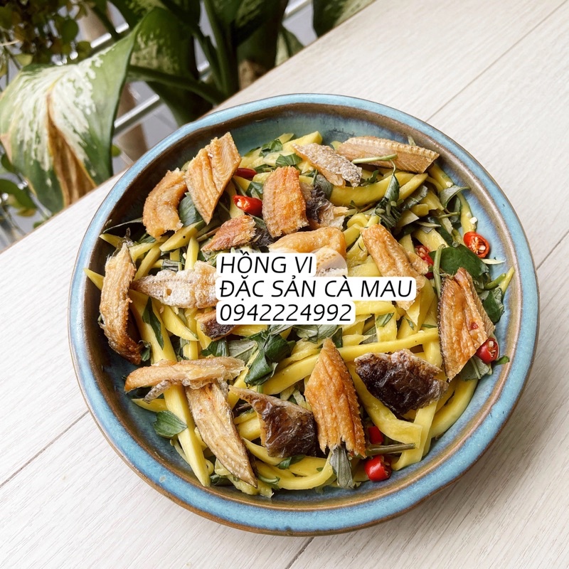 500GAM KHÔ CÁ LÓC XẺ NON CÀ MAU DẼO NGON KHÔNG CỨNG