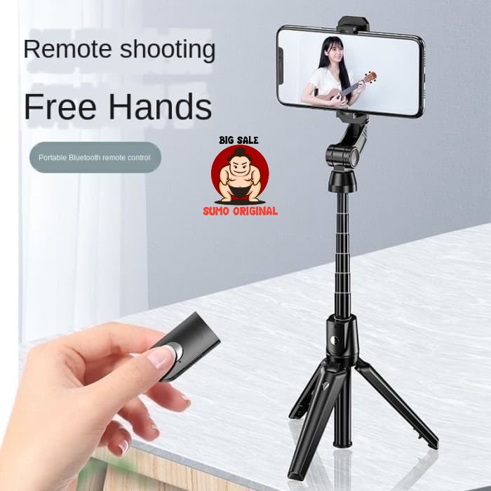 Gậy Chụp Ảnh Tự Sướng Lr-K21 Kết Nối Bluetooth Kèm Remote Điều Khiển | BigBuy360 - bigbuy360.vn