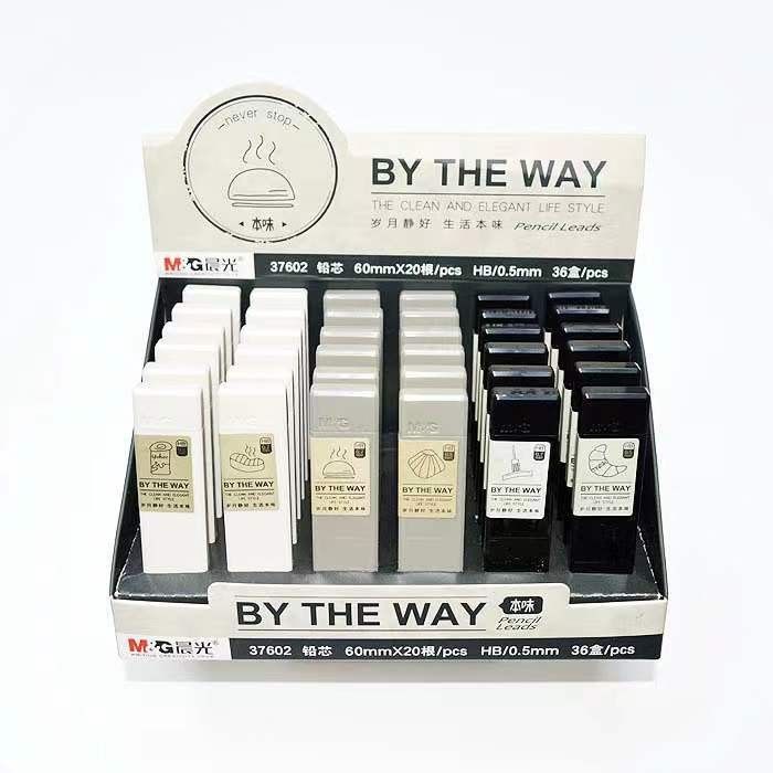 Bút chì bấm tự động M &amp; G chống gãy ngòi 0.5mm / 0.7mm