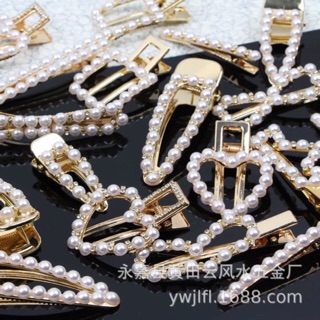 FREE SHIP ĐƠN 99k_(Có sẵn-sỉ SLL) Kẹp tóc CAO CẤP đính ngọc nhân tạo, đính đá nhân tạo