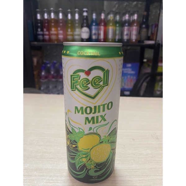 Cocktail Trái Cây FEEL 4.5% 330ml- Vị Chanh Bạc Hà