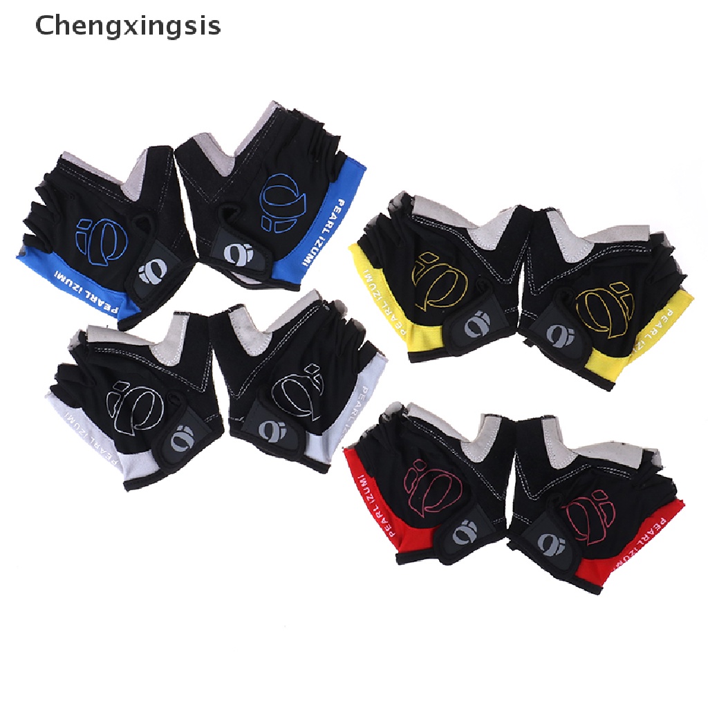 Găng Tay Thể Thao Nửa Ngón Có Đệm Gel Dùng Khi Chạy Xe Đạp Đua Đường Dài Cho Nam Nữ [Bán Nóng]