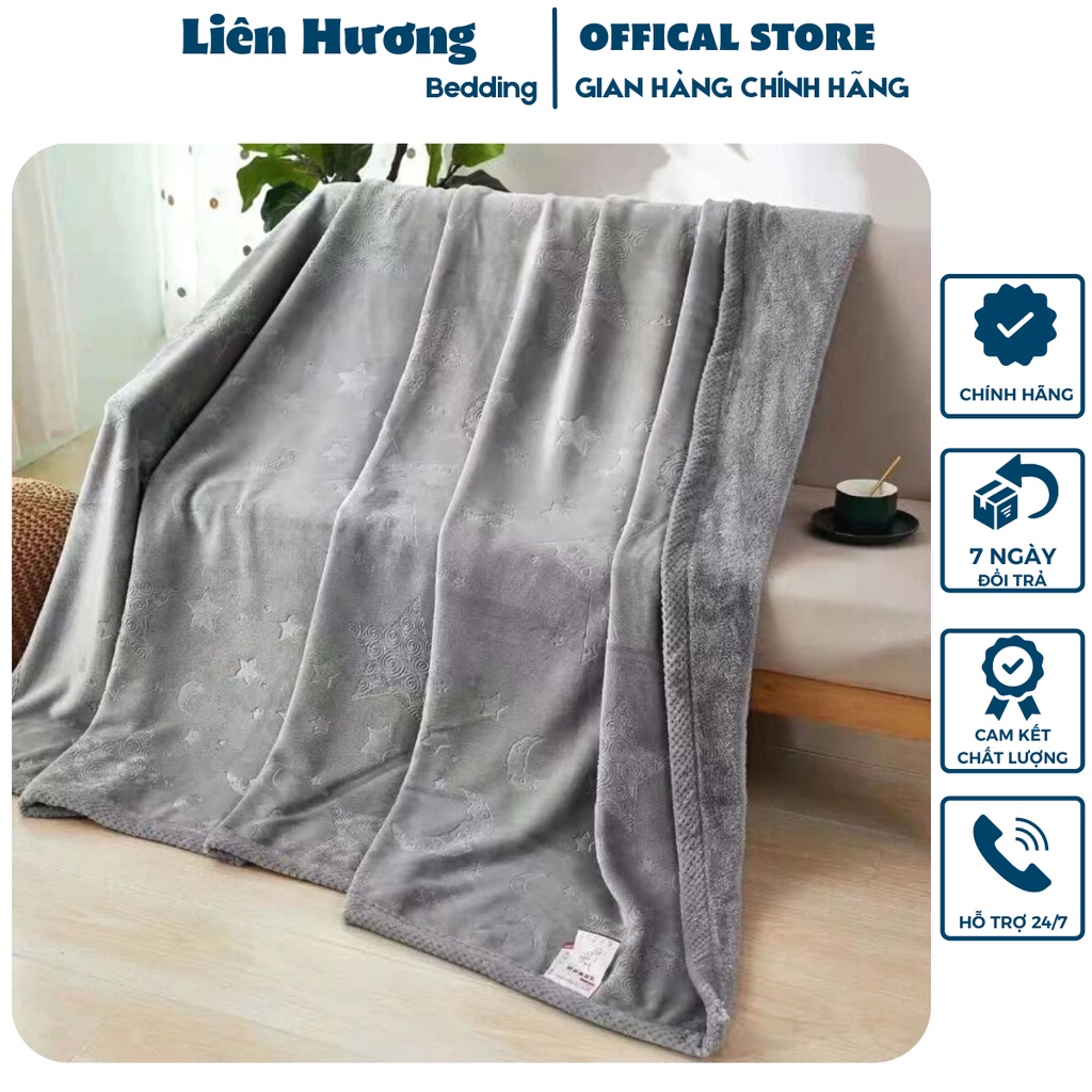Chăn lông thỏ ULTIMATE _Chính hãng_ chất liệu nỉ mềm mịn ấp rất nhanh nặng 2kg5 kích thước 2mx2m3