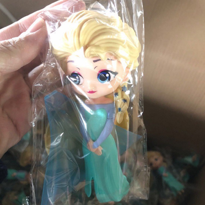 Búp bê elsa  elsa xanh dương- xanh rỗng
