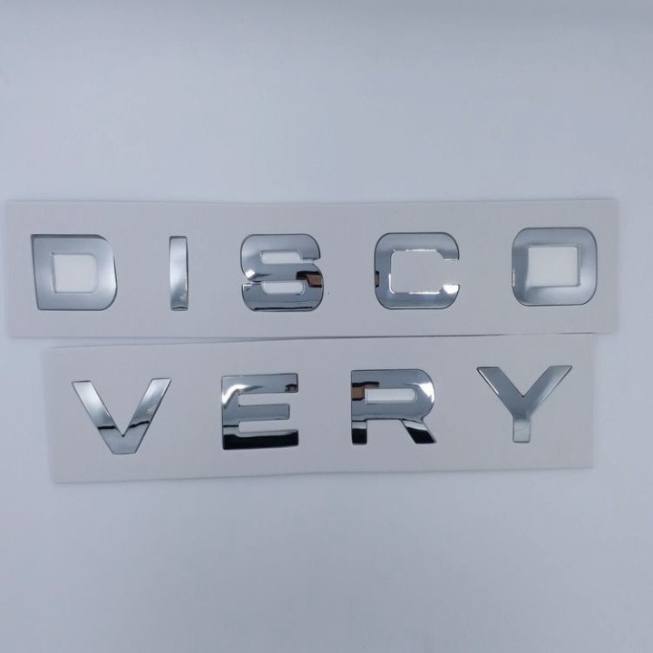 Sản Phẩm Decal DISCOVERY 3D Nhựa ABS dán trang trí xe hơi, ô tô - Mã DC-DISCOABS