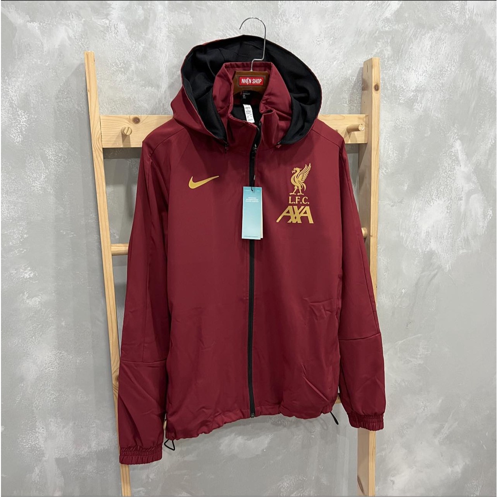 Áo khoác gió thể thao Liverpool FC 2 lớp chống nắng, tia UV 2021/22