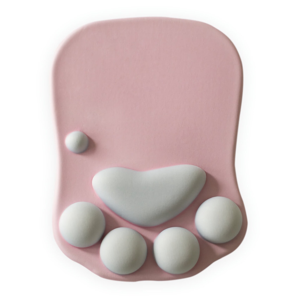 Miếng lót chuột cỡ lớn GADO có đệm đỡ tay silicone pad chuột hình chân mèo cute