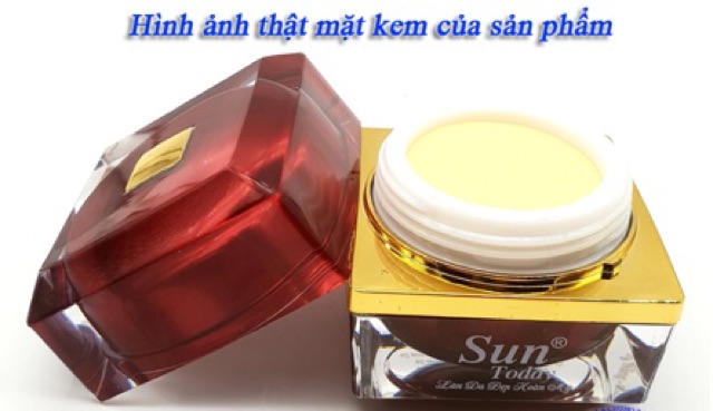 Mỹ Phẩm SUN TODAY - Kem dưỡng trắng, Chống nắng, Giữ ẩm - Chống lại 9 dấu hiệu lão hóa Cao Cấp