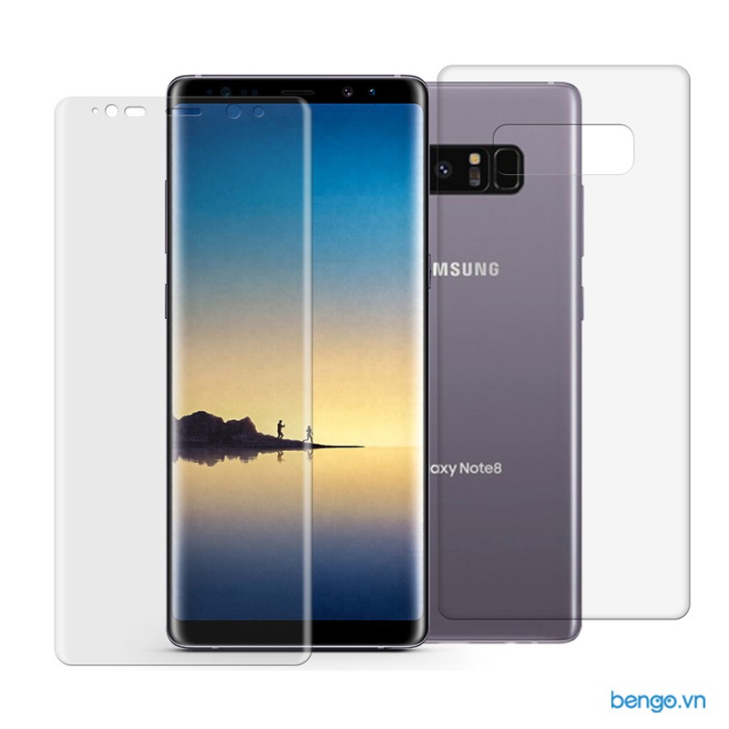 Dán màn hình Samsung Galaxy Note 8 3D full GOR (hộp 3 miếng)