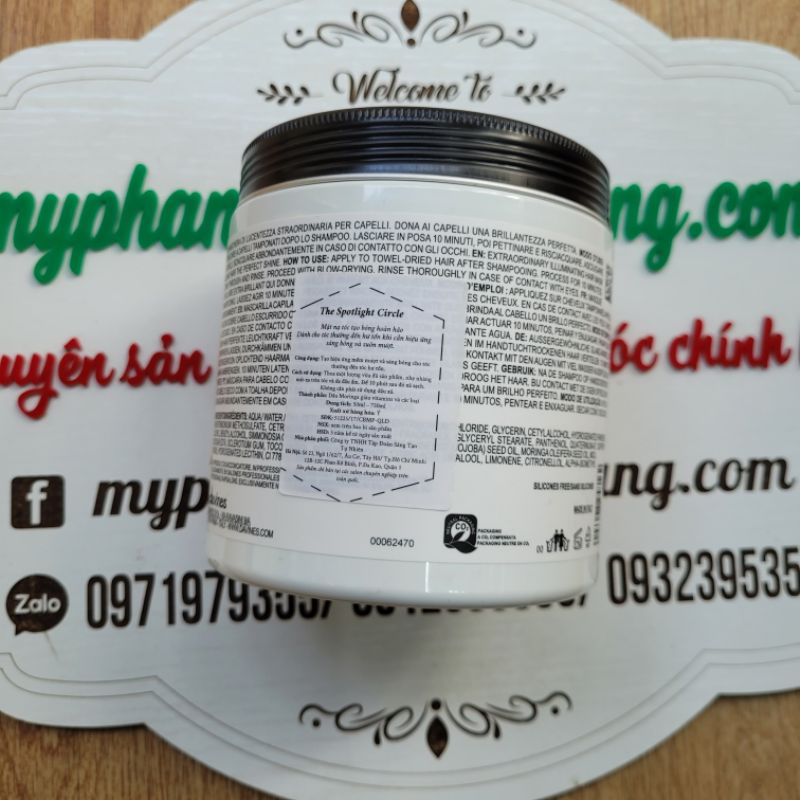 MẶT NẠ DAVINES CIRLE PHỤC HỒI TÓC 750ML