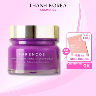 Kem Dưỡng Da Ban Đêm Forencos Peptide Màu Tím Dưỡng Sáng Da Hàn Quốc 50ml