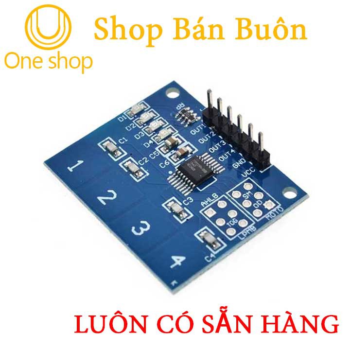 Module Cảm Biến Chạm TTP224 4 Phím Chất Lượng