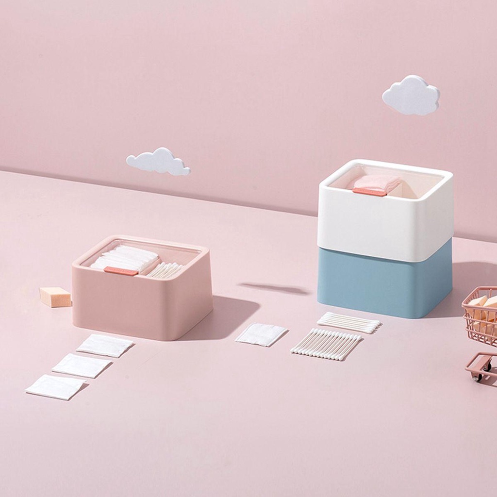 IVORY Giá Đỡ Cọ Trang Điểm Chống Bụi Có Nắp Đậy Tiện Dụng