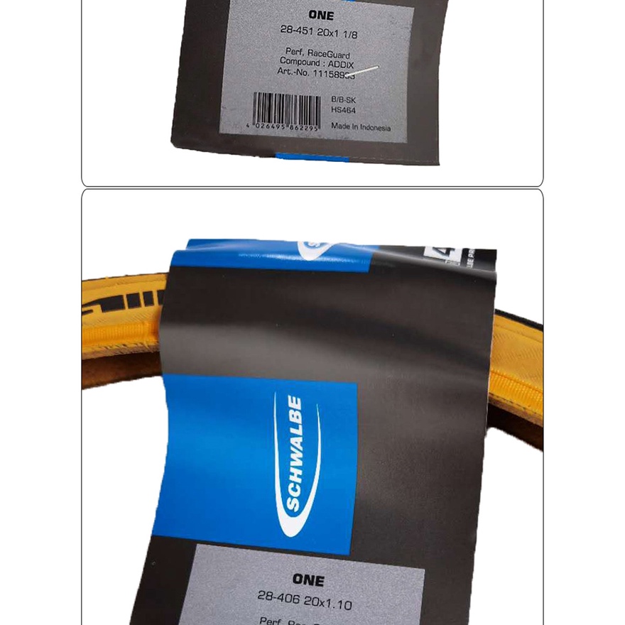 Lốp Xe Đạp 20 Inch 406 451 Màu Vàng 20 * 1.1 BMX Chất Lượng Cao