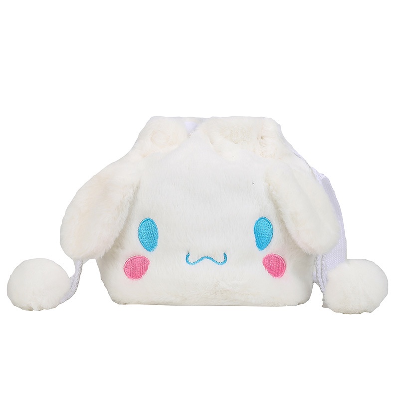 Túi Đeo Chéo Hình Hoạt Hình Melody Nhồi Bông Xinh Xắn Cho Nữ