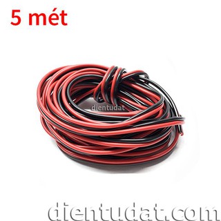 Cuộn Dây Điện Đỏ Đen 5m
