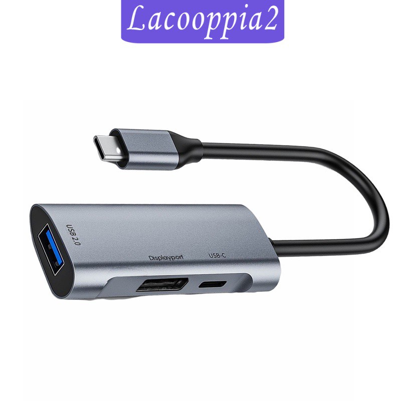 [LACOOPPIA2] USB C to Display USB-C Charging Port for MacBook Pro Laptop Smartphones