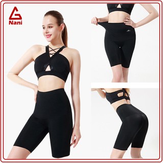 Quần legging ôm sinh nhiệt tan mỡ BORN UNCOMMON, đổ mồ hôi hỗ trợ giảm cân cho nữ cỡ lửng