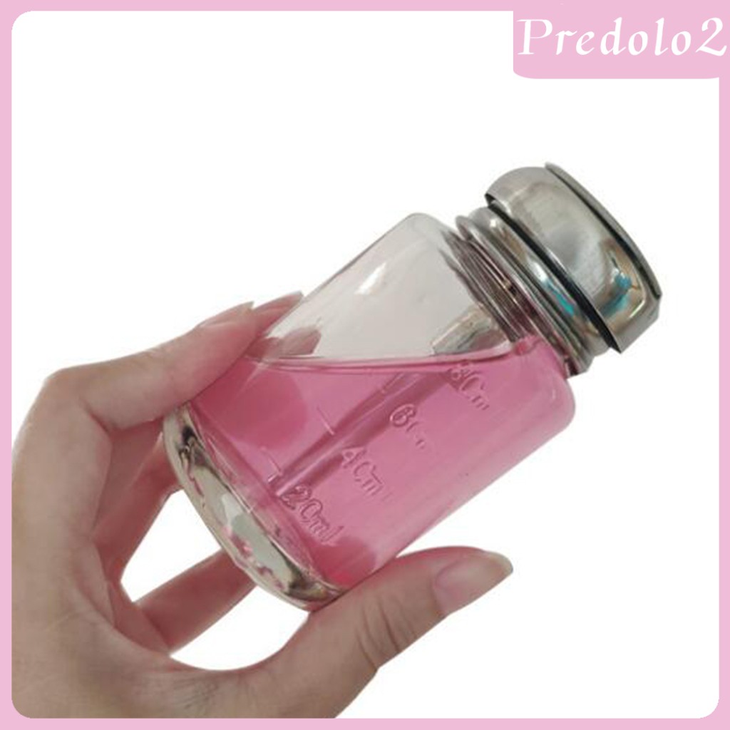 [Predolo2] Bình Đựng Dung Dịch Tẩy Sơn Móng Tay Dạng Nhấn 150ml