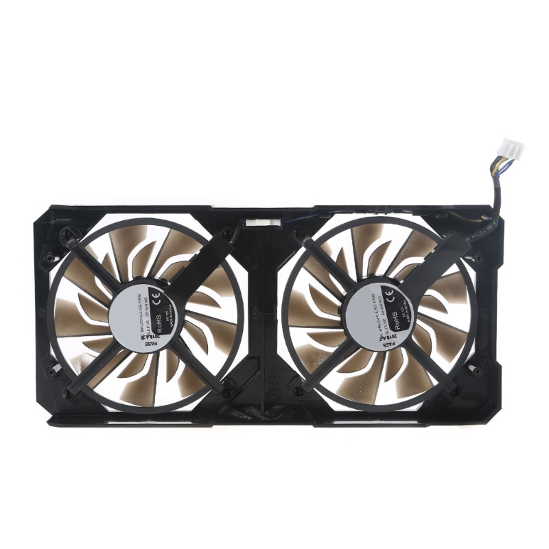 1 Cặp Quạt Tản Nhiệt Làm Mát Thẻ Video Cho Zotac P106-100 GTX1060