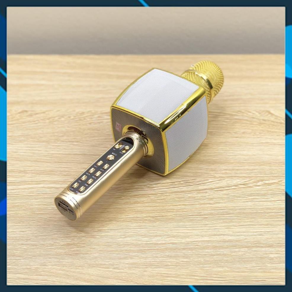 Mic Bluetooth Karaoke YS-91 có chỉnh giọng hỗ trợ ghi âm pass chuẩn không dây - BH6 tháng