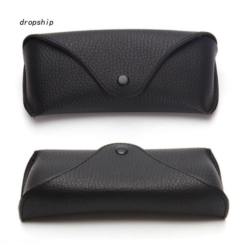 Hộp Đựng Mắt Kính Cầm Tay Bằng Da Giả Unisex