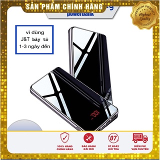 Sạc dự phòng 30000mah thị pin Chính hãng USB đôi Sạc nhanh power bank |TuanBoutique [Gương]
