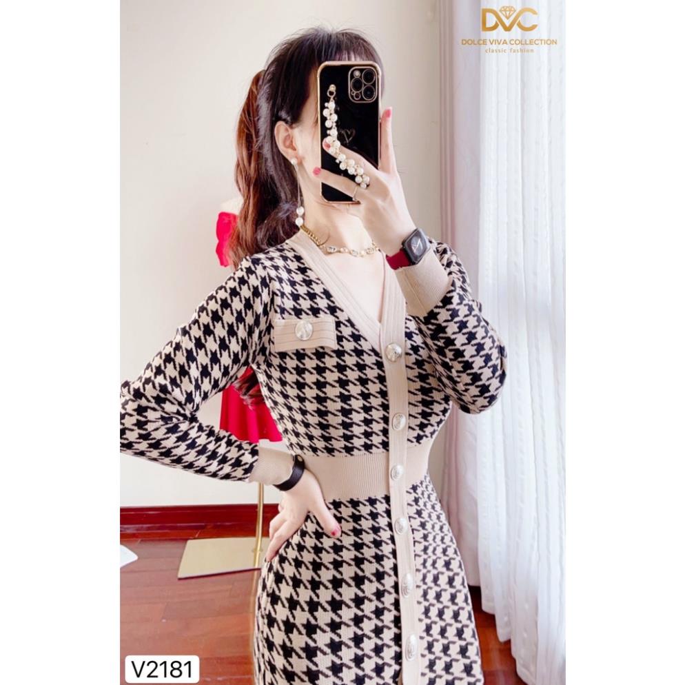 Váy len body tay dài V2181 | BigBuy360 - bigbuy360.vn