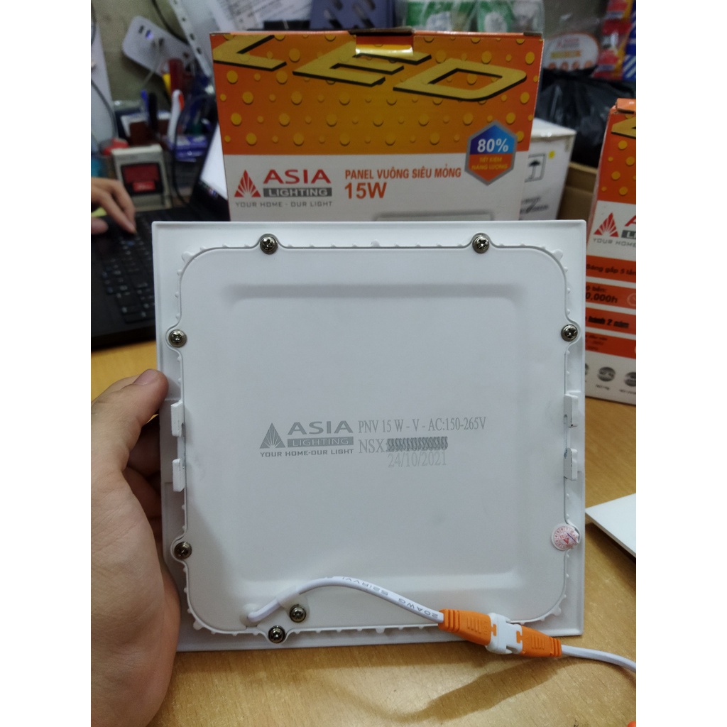 Đèn led âm trần vuông asia 6w,9w,15W cam kết chính hãng bảo hành 2 năm