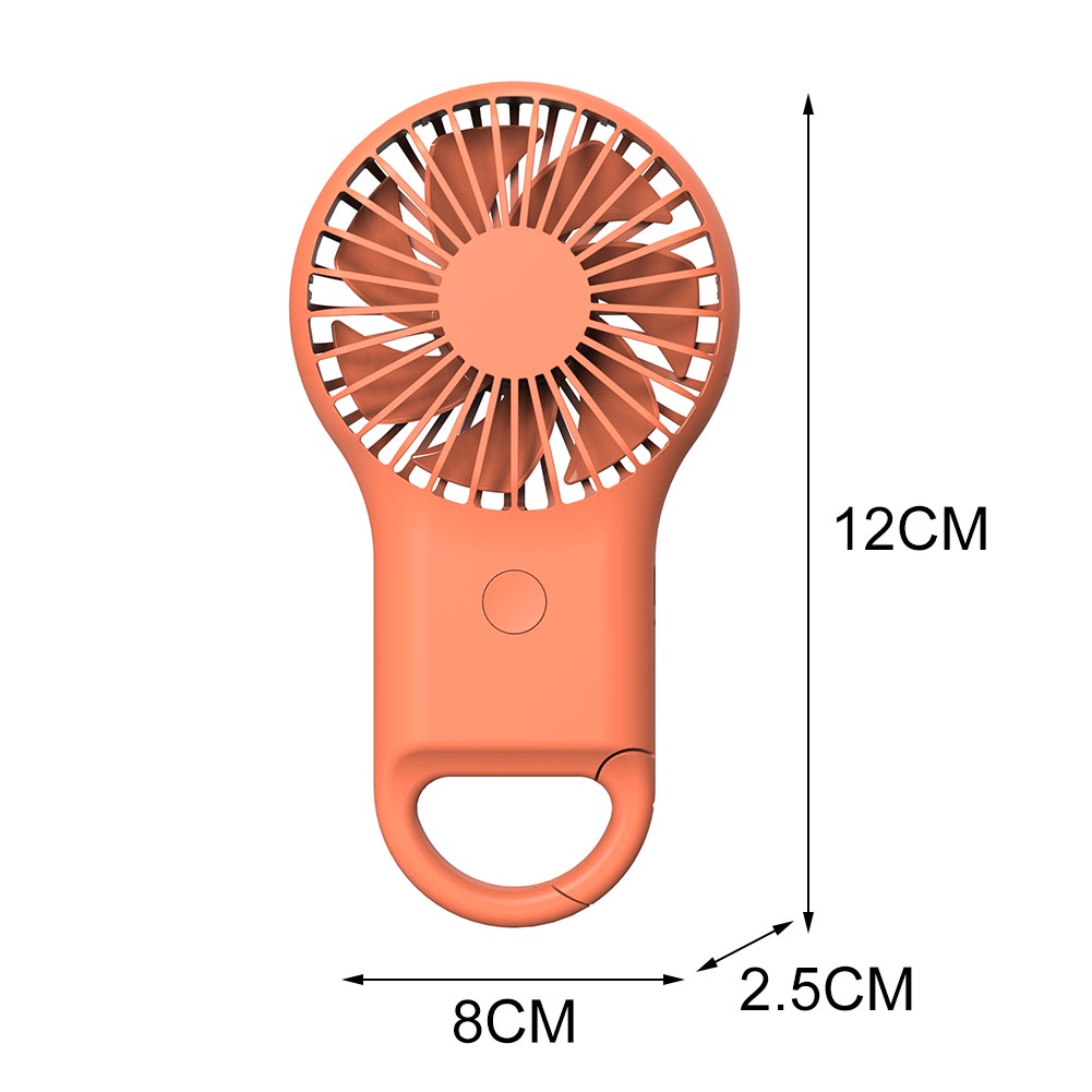 TZ Quạt cầm tay mini cầm tay mùa hè Máy làm mát sạc USB Quạt làm mát bằng đèn LED siêu êm