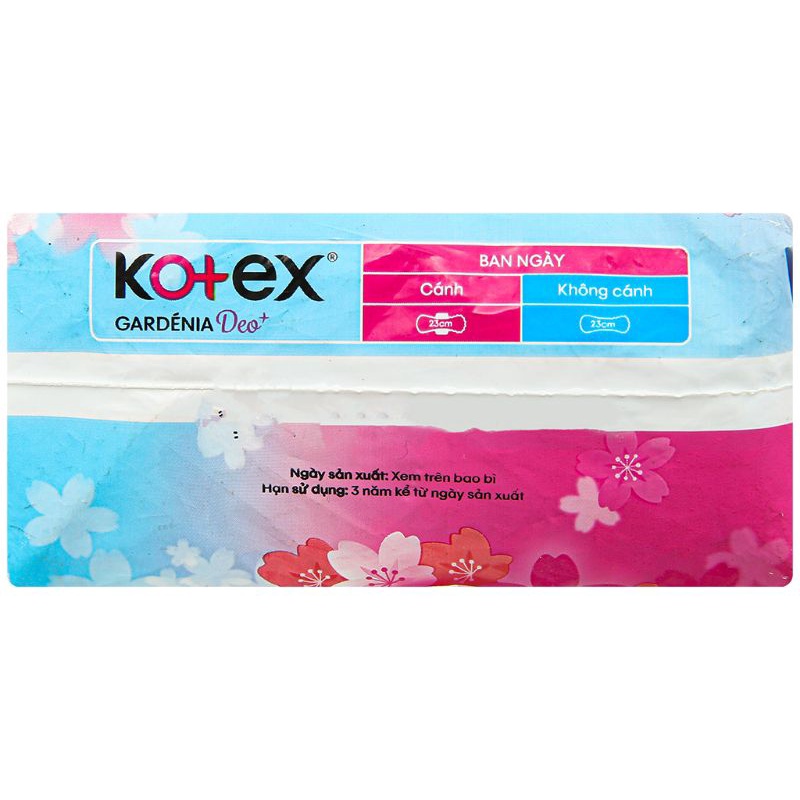 BVS KOTEX GARDÉNIA DEO+ BAN NGÀY 8 MIẾNG