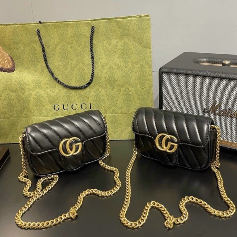 Túi gu ci đeo chéo zize 18 chất đẹp ( không hộp )