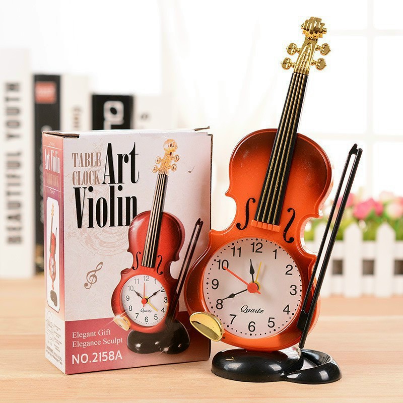 Đồng hồ để bàn Kiểu dáng đàn violin