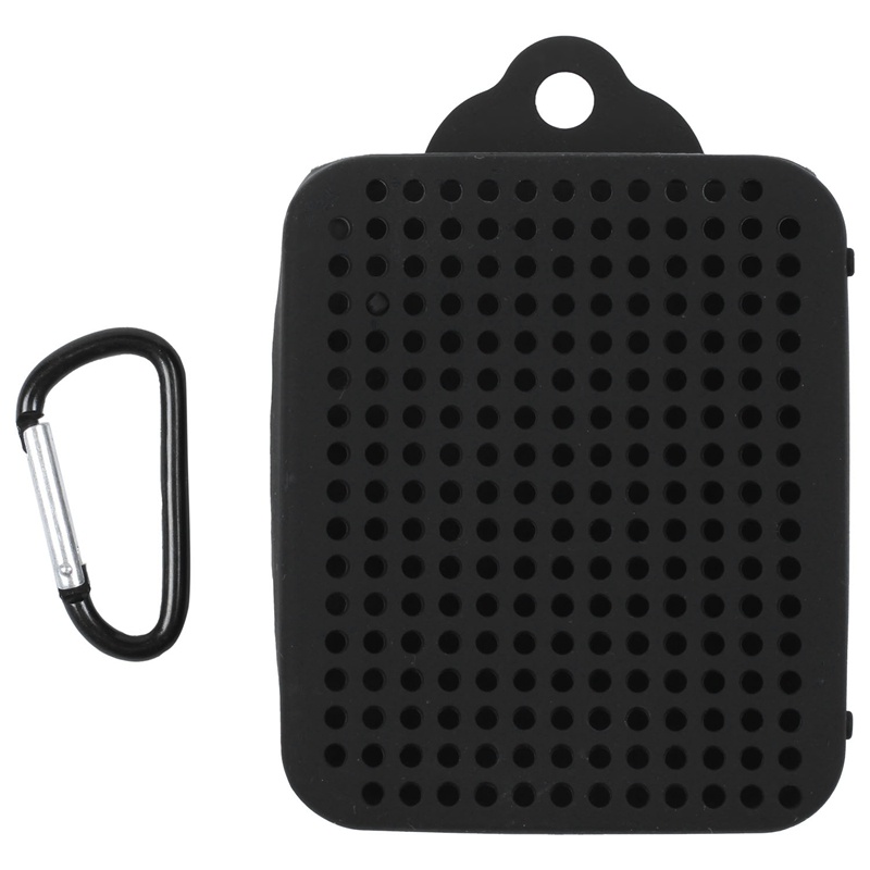 Protective Silicone Cover Case For Jbl Go 2 Go2 Bluetooth Speaker Skin Protector Sleeve W Carabiner Not Affect The Sound Quality-Black