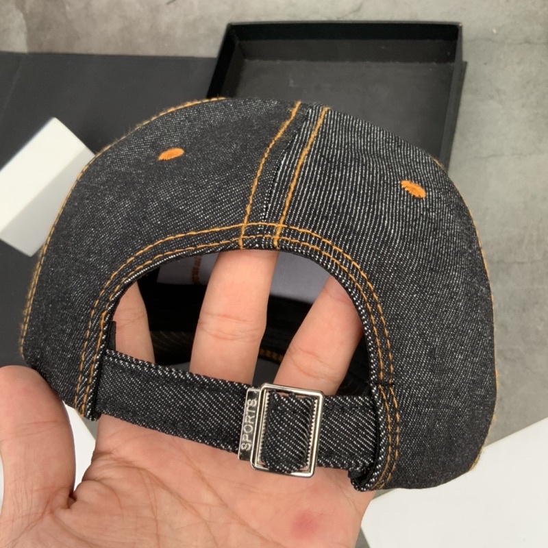 Mũ Lưỡi Trai Jean Đen Thêu Mạc LEVI Nổi Bật Thời Trang Cao Cấp Giá Rẻ