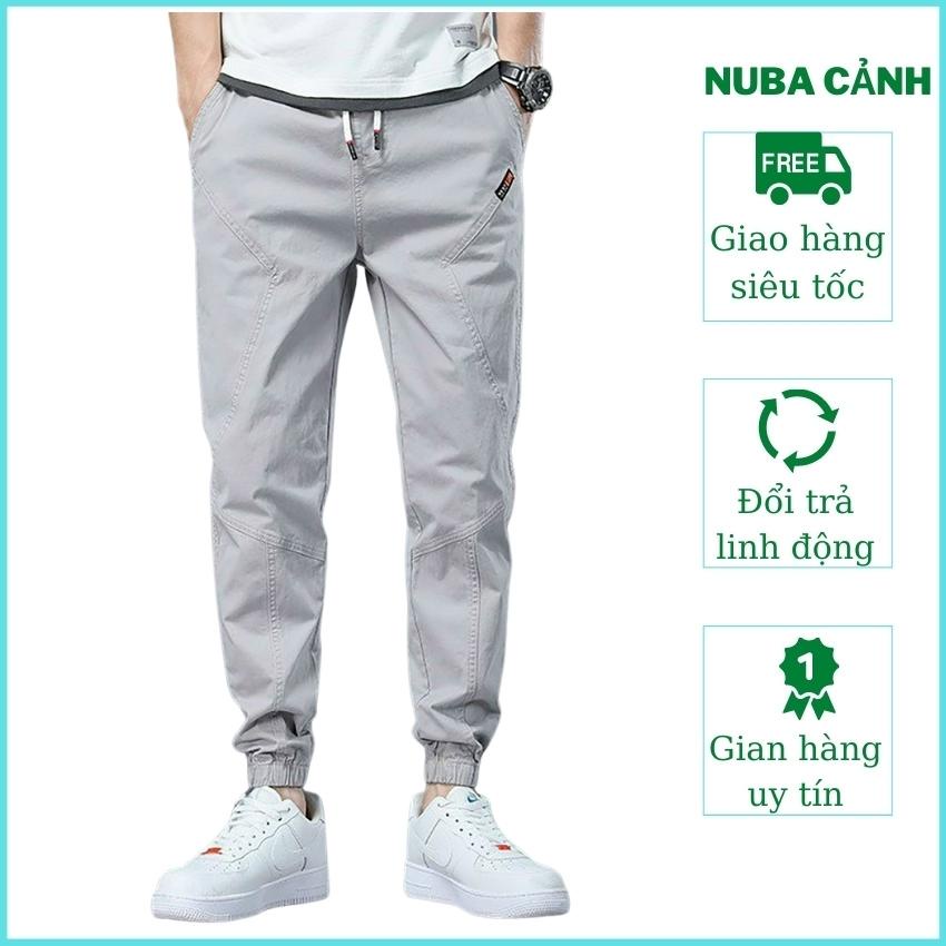 Quần jogger nam thể thao nam đen 3 sọc TCS 11