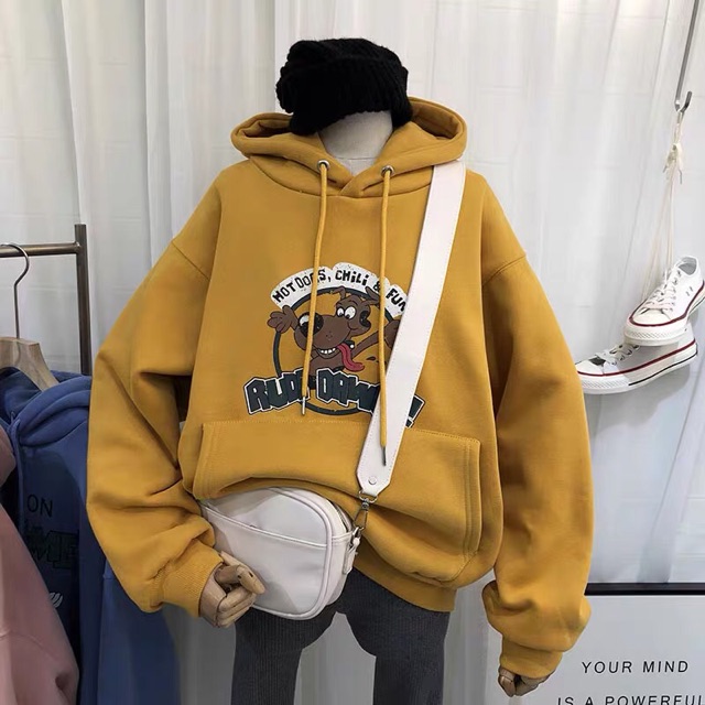 Áo hoodie vải nỉ lót bông dày dặn Chili | BigBuy360 - bigbuy360.vn