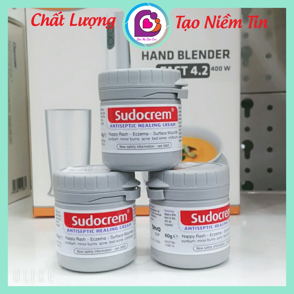 Kem chống hăm cho bé Sudocrem giúp dưỡng ẩm giảm hăm