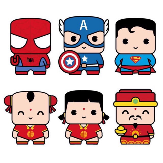 Lẻ BAO LÌ XÌ 2023 mẫu mới HOẠT HÌNH anime chibi dễ thương