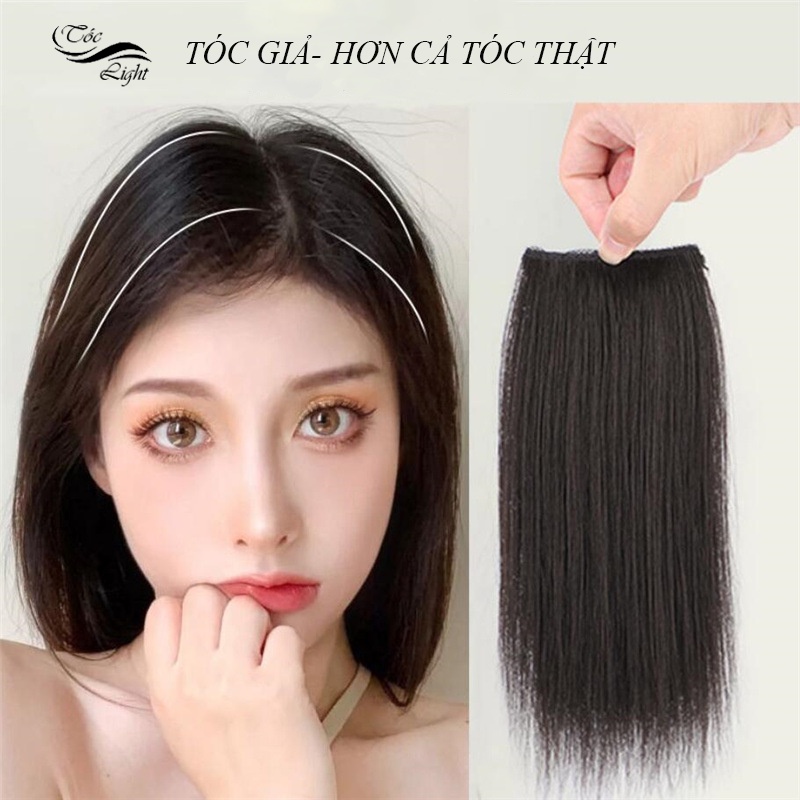 Kẹp làm phồng chân tóc loại cao cấp - tóc giả kẹp phồng dài 35cm độn phồng như tóc thật , đủ màu - giá một bên - 22