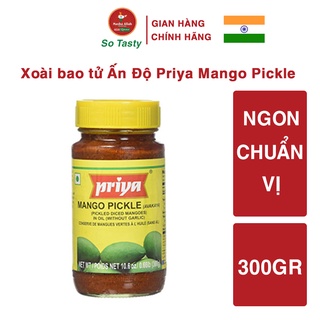 Xoài bao tử ấn độ priya mango pickle 300gr ngon chuẩn vị - so tasty