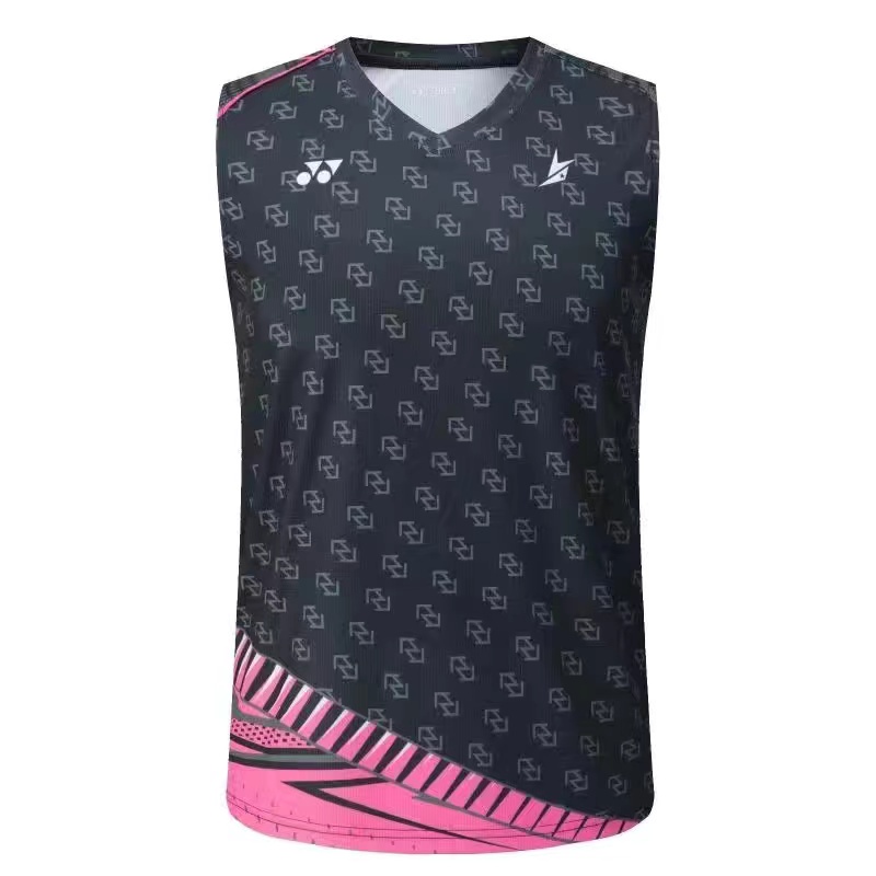 Bộ Quần Áo Thể Thao Yonex Sát Nách Cổ Chữ V Nhanh Khô Cho Nam Nữ