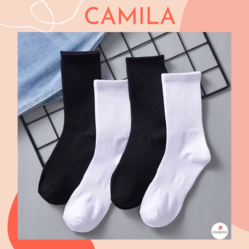 Tất nam nữ cổ cao cao cấp thoáng khí CAMILA T23