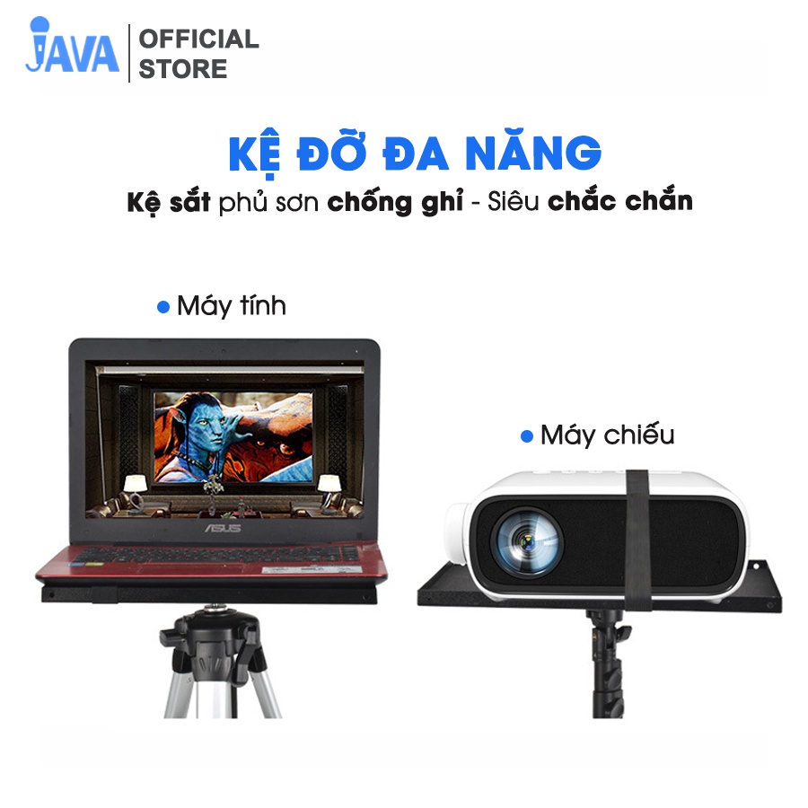 Tấm đỡ máy chiếu bằng sắt, có lỗ vít, dùng cho mọi chân tripod, chống gỉ, chắc chắn