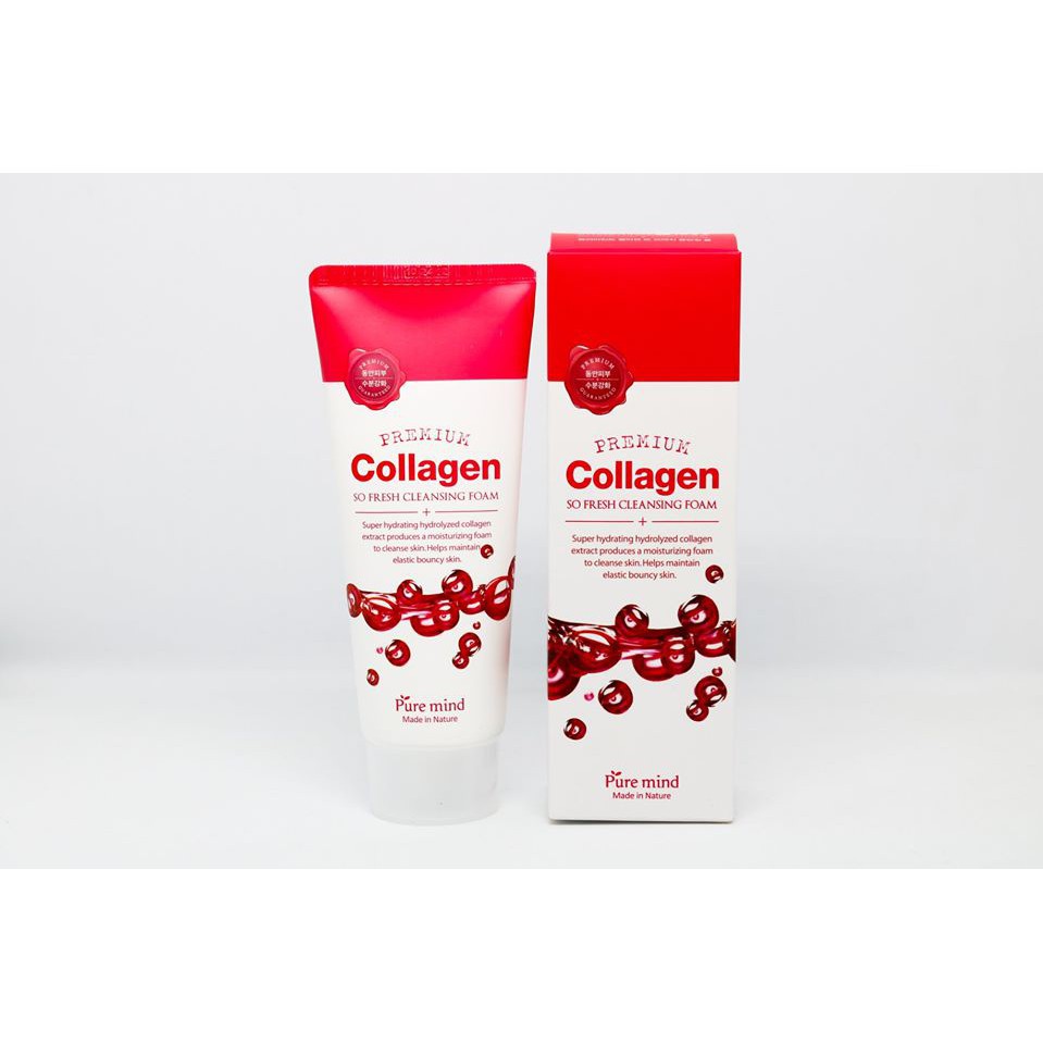 (❤️HOT SALES AUTH 100%❤️)Sữa rửa mặt Pure Mind TRÀ XANH / COLLAGEN / THAN HOẠT TÍNH/ LÚA MẠCH 100ml