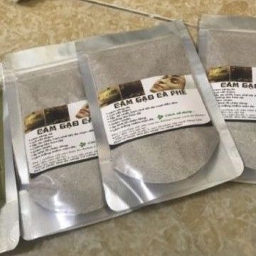 Cám gạo cafe gói 100g tẩy da chết