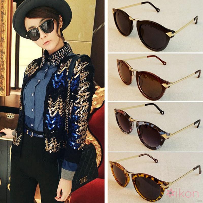 Kính mát gọng tròn cổ điển cho nữ | BigBuy360 - bigbuy360.vn