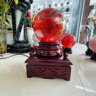 Quả Cầu Đá Boxit Núi Lửa ( Quả cầu đỏ núi lửa , Hợp Mệnh Hỏa , Mệnh Thổ , Sales Giảm Giá Cực Sốc) 5kgkg